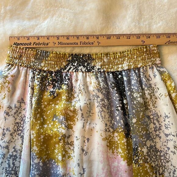 New! Diane von Furstenberg Jade SILK Skirt in Stella Fresco Rock Size M - Picture 12 of 16